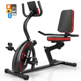 Vanswe 654070766351 Recumbent Exercise Bike For Adults Seniors - Home Workout With 16 Levels