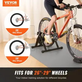 Vevor 197988196266 Bike Trainer Stand Magnetic Stationary For 26 Inch -29 Wheels 6 Resista #2