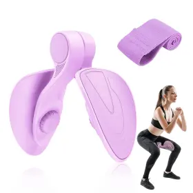Vibiyoya 016392529814 Thigh Trainer Resistance Loop Exercise Bands Equipment For Home Fi