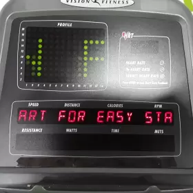 E3700 Vision Fitness Hrt Recumbent Bike #2