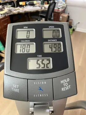 E4000 Vision Fitness - Stationary Exercise Bike #2