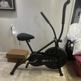 Ab-100 Vital Fitness Ab 100 Air Bike Dual Action Adjustable Seat Resistance Black