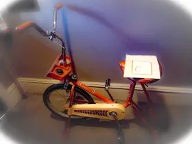 Rcpx-26 Vitamaster Vintage Exercise Bike. Caliper Tension Control. With Timer