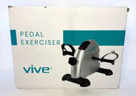 Rhb1001 Vive Under Desk Bike Pedal Exerciser Portable Peddler Adjustable Anti-slip Feet