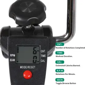 Vivijason 445005483473 Pedal Exerciser - Bike Hand Arm Leg And Knee Exercise Peddler For Seni #2