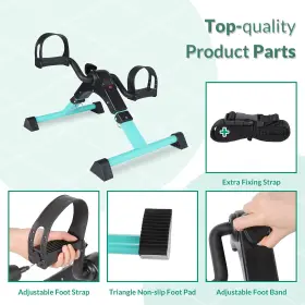 Vivijason 791258286734 Pedal Exerciser - Folding Portable Exercise Peddler Under Desk Mini Exercis #3