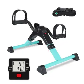 Vivijason 791258286734 Pedal Exerciser - Folding Portable Exercise Peddler Under Desk Mini Exercis
