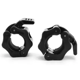 Vmoss 191869355735 1 Inch Barbell Collar Weight Lifting Clamps Quick Release Black