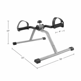 Wakeman 886511925489 Under-desk Stationary Bike - Indoor Below-desk Exercise Pedal Fitness Machine #2