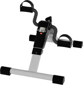 W010036-1 Wakeman Fitness Folding Pedal Exercise Bike With Electronic Display