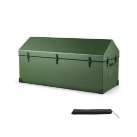 Waterproof Outdoor Storage Box Ventilated Window Adjustable Snap 197867759865 With Snap-green - Co