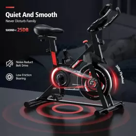 Eb002  Wayruigd Home Exercise Bike Fitness Indoor Cycling Stationary Bicycle Cardio Workout #3