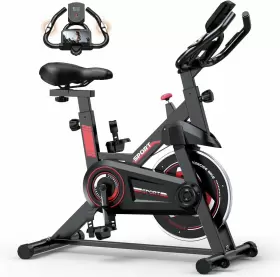 Eb002  Wayruigd Home Exercise Bike Fitness Indoor Cycling Stationary Bicycle Cardio Workout