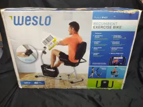 Wlex61121 Weslo Pursuit R 4.1 Recumbent Exercise Bike With Inertia-enhanced Flywheel Read
