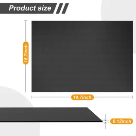 Tyjdhheis50 Wiojtry Ellipse Leg Exerciser Machine Non-slip Mat Apply To Under Desk Black #3