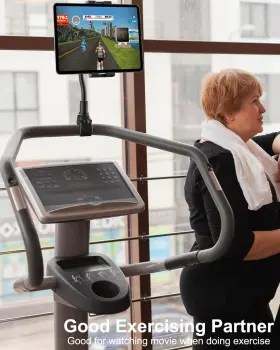 Woleyi 272020102734 Gooseneck Tablet Holder For Spin Bike Peloton Mount Exercise B #3