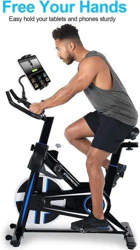 Woleyi 313018199124 Gooseneck Spin Bike Tablet Mount Elliptical Treadmill Holder Ind #2