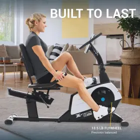 125316 Xterra Fitness Sb250 Recumbent Bike With 24 Resistance Levels Advanced Console 300lb Cap #2