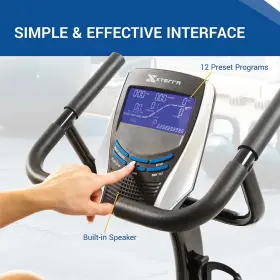 125316 Xterra Fitness Sb250 Recumbent Bike With 24 Resistance Levels Advanced Console 300lb Cap #3