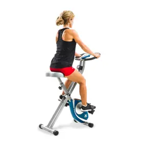 Xterra Fitness 702872668813 Folding Exercise Bike 225 Lb Weight Capacity Cordless Battery