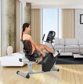 Sb550 Xterra Recumbent Bike With Black Resting Pad