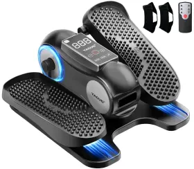 0803 Yagud Under Desk Elliptical Machine Leg Exerciser As Seen Black