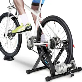 Yaheetech 846255059673 Indoor Bicycle Bike Trainer Stand With Quick Release Black