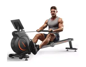 01-magnetic Yosuda Magnetic/water Rowing Machine 350 Lb Weight Capacity - Foldable Rower