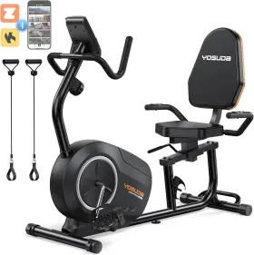 Yosuda 445005180105 Pro Recumbent Exercise Bike For Home Use With Resistance Bands-recumbent