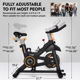 Yosuda 800482665755 Indoor Cycling Bike Brake Pad/magnetic Stationary Cycle #3