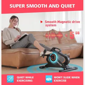 M-1-01 Yosuda Under Desk Bike Pedal Exerciser - Magnetic Mini Exercise For Arm/leg #3