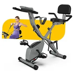 Bw-fnb01x Youten Exercise Bike For Home Workout Stationary 330lb Capacity 16-level White