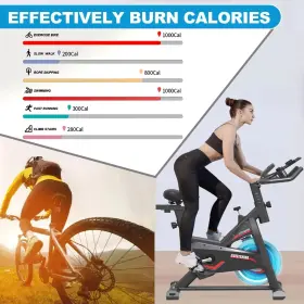 Ytyin 445036018033 Exercise/workout Bikes Stationary Indoor Cycling Pad Mount And Lcd Monitor Home