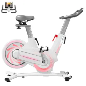 Zazari Yy-hl-004 Magnetic Indoor Cycling Bike Stationary Exercise 350lb Home Gym White