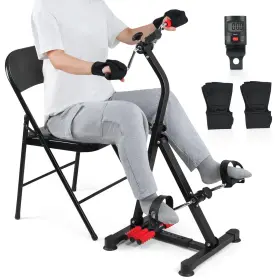Zidafit 756940282531 Adjustable Pedal Exerciser Bike For Seniors - Hand Arm Leg And Knee Therapy