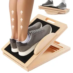 Pgv-1001 Zifty Slant Board For Exercise 4-in-1 Professional Wooden Balance Premium Ca