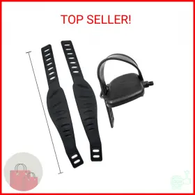 Zsflzs 716294291054 A Pair Exercise Bike Pedal Straps And Widened For Bicycle C