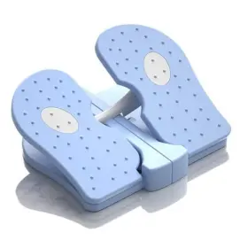 Zufumi 658370693362 Mini Foldable Leg Exerciser Portable Foot Pedal Exercise Machine Under Blue