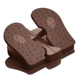 Zufumi Hxcy4103 Coffee Mini Foldable Leg Exerciser Portable Foot Pedal Exercise Machine Under Desk S