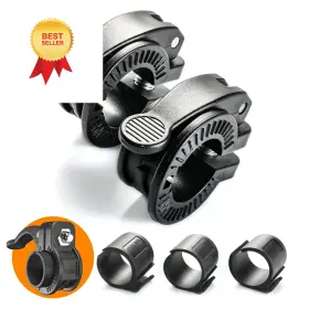 Kl1-3 Zy-huan Mini Pro Barbell Clips 1 Inch I Multi-size Adjustable Black
