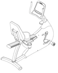 Vision R2700HRT R2750HRT E3700B E3700HRT Stationary Bike Owner Manual 070151. Fixed Price $15.20.