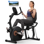 Merach Recumbent Exercise Bike For Home, Upgraded Durable Magnetic Stationary. Fixed Price $719.97.