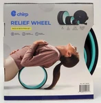 Chirp Wheel+ Relief Back & Neck Pain Set 3-WHEELS, W/ Carrying Travel Case. Fixed Price $47.03.