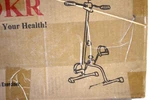 Nisdokr Total Body Pedal Exerciser 50.5 12.5 20.5 Cm. Fixed Price $72.49.