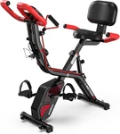 Pooboo Folding Indoor Magnetic Exercise Stationary Bike, Foldable 300LB Capacity. Fixed Price $164.69.
