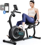Merach Recumbent Exercise Bike For Home With Smart Bluetooth And Exclusive App. Fixed Price $299.99.