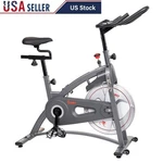 Magnetic Indoor Exercise Bike Adjustable Resistance Fitness Tracker Home Workout. Fixed Price $372.28.