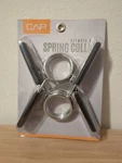 Nib Cap Barbell Olympic Size 2-INCH Spring Clip Collars Pair Weight Lifting. Fixed Price $14.95.