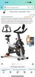 Pro Cycling Bike Stationary Indoor Pooboo Exercise Home Cardio Workout. Fixed Price $180.00.