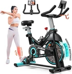Pooboo Exercise Bike Cardio Workout Cycling Bicycle Stationary. Fixed Price $206.99.